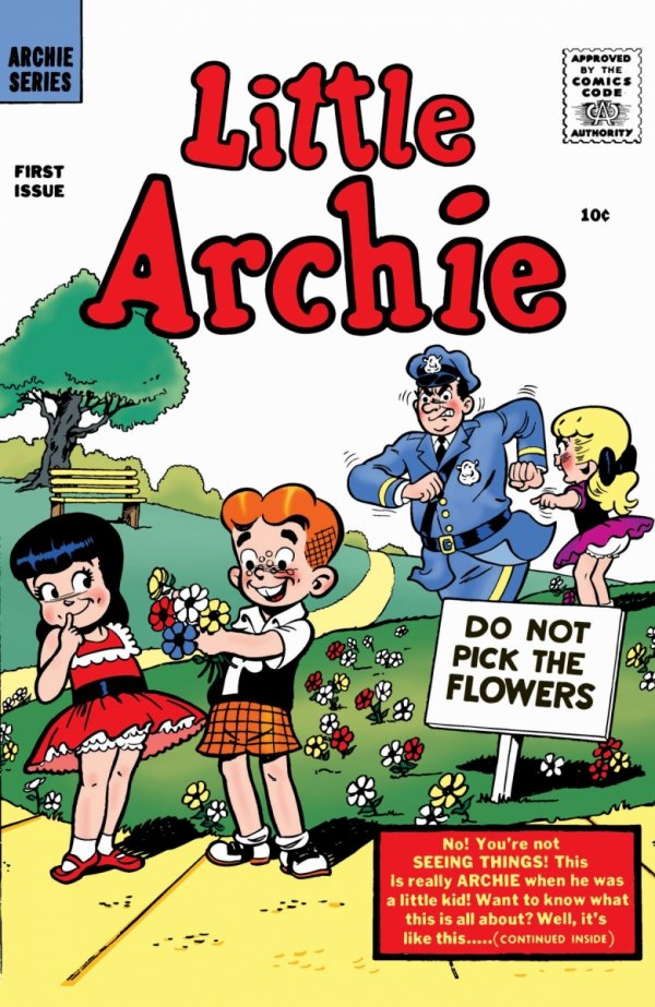 LITTLE ARCHIE #1 FACSIMILE CVR D BOB BOLLNG FOIL VAR [76281654527300141]