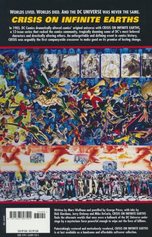 CRISIS ON INFINITE EARTHS TP [9781563897504] **promocja TOMY**
