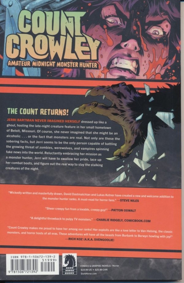COUNT CROWLEY VOL 02 AMATEUR MIDNIGHT MONSTER HUNTER TP [9781506721392]