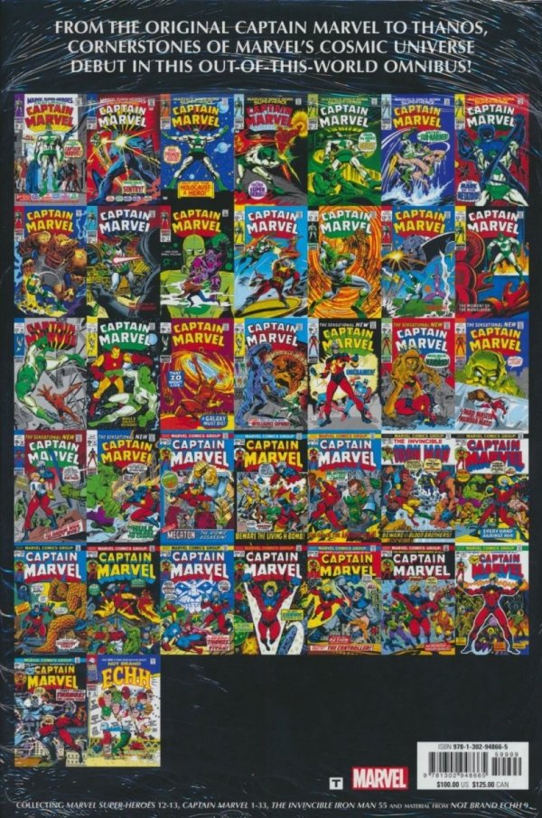 CAPTAIN MAR-VELL OMNIBUS VOL 01 HC [VARIANT] [9781302948665] **promocja TOMY**