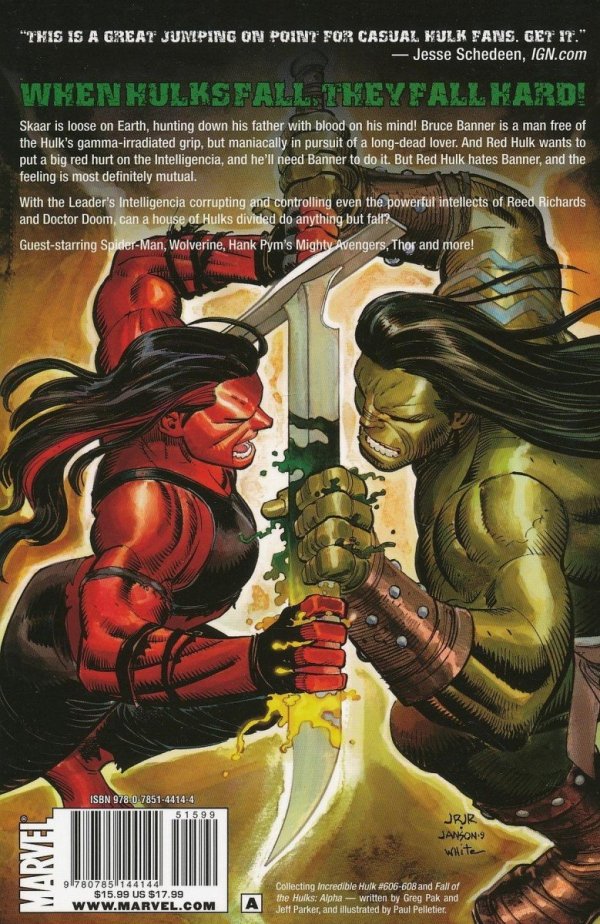 HULK VOL 02 FALL OF THE HULKS TP [9780785144144] **promocja TOMY**
