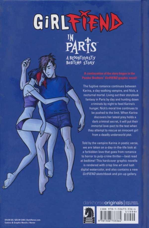 GIRLFIEND IN PARIS A BLOODTHIRSTY BEDTIME STORY HC [9781506733364]