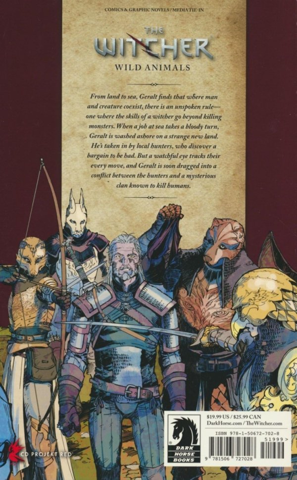 WITCHER VOL 08 WILD ANIMALS TP [9781506727028]