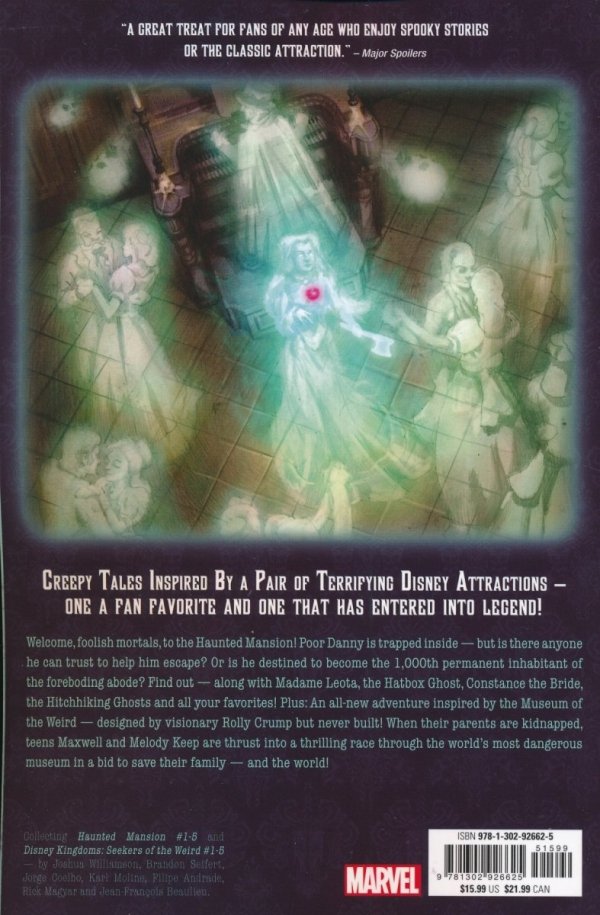 DISNEY KINGDOMS THE HAUNTED MANSION TP [9781302926625]