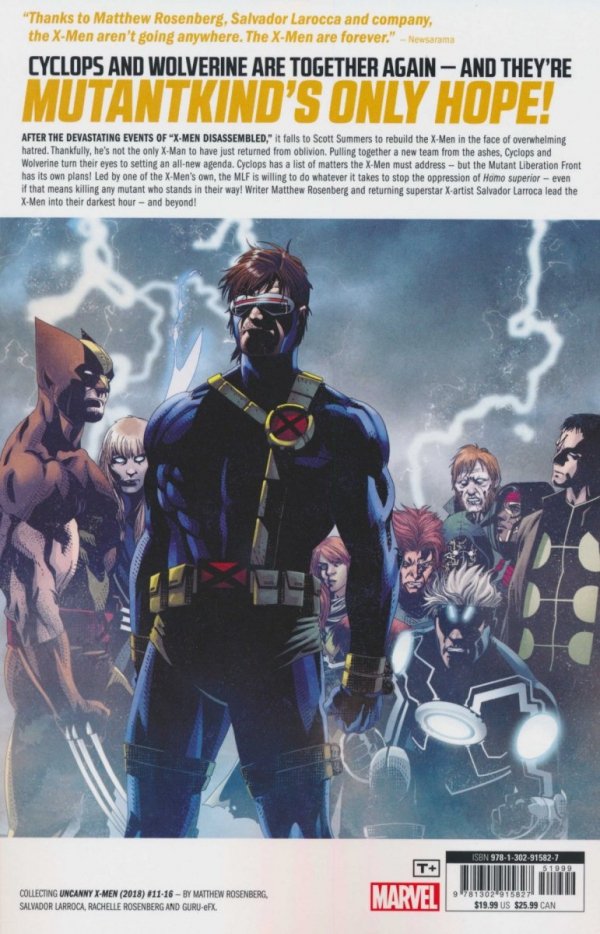 UNCANNY X-MEN WOLVERINE AND CYCLOPS VOL 01 TP [9781302915827] **OFERTA SPECJALNA**