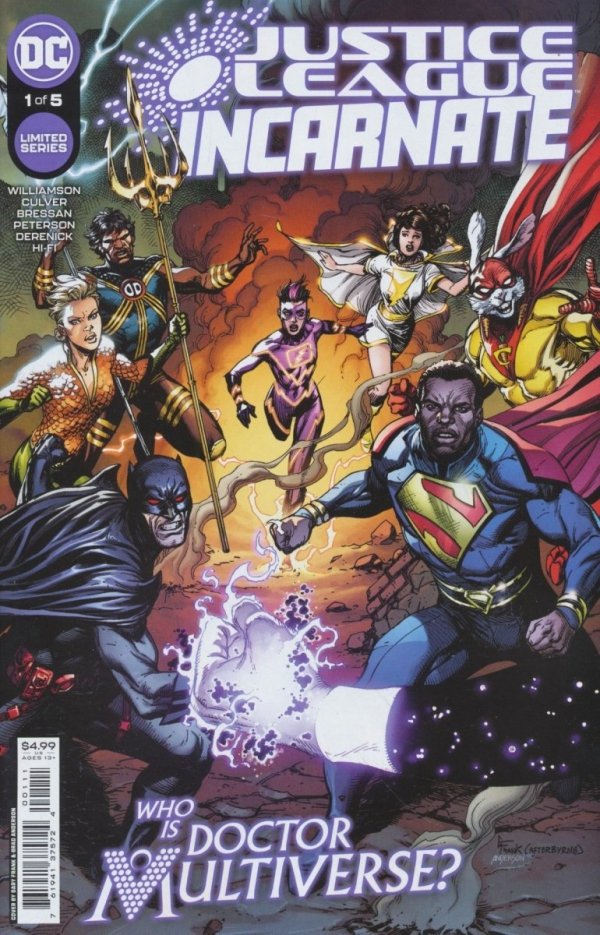 JUSTICE LEAGUE INCARNATE #01 CVR A [76194137572400111]
