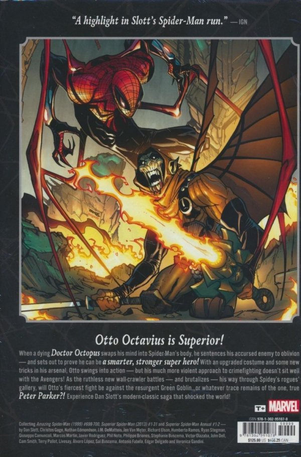 SUPERIOR SPIDER-MAN OMNIBUS VOL 01 HC [STANDARD] [9781302951078] **promocja TOMY**
