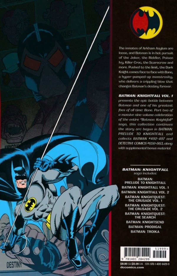 BATMAN KNIGHTFALL VOL 01 TP [9781401284299]