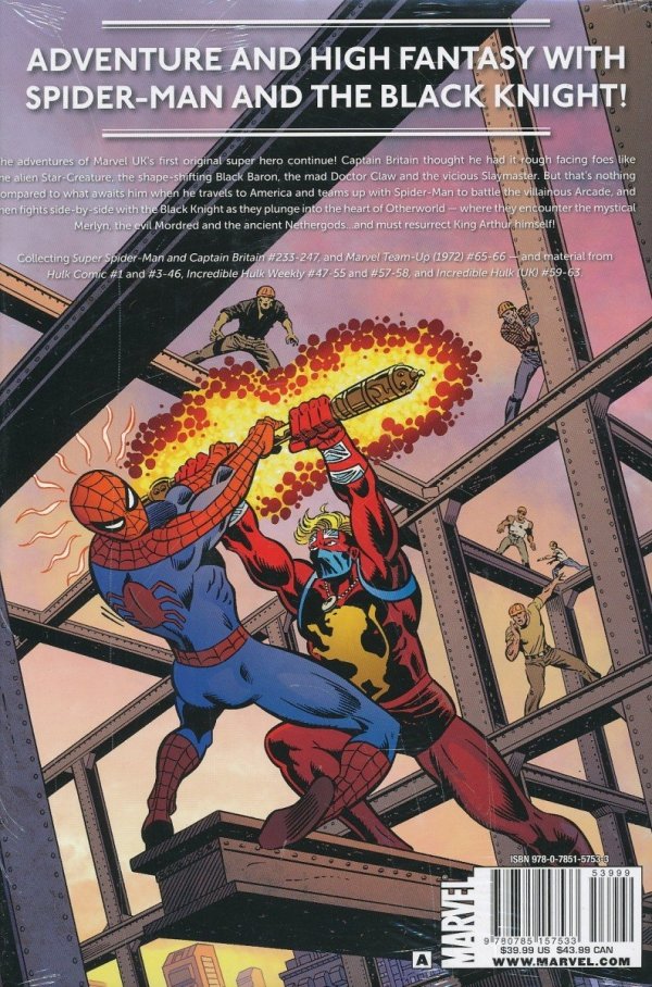 CAPTAIN BRITAIN VOL 02 SIEGE OF CAMELOT HC [9780785157533] **promocja TOMY**