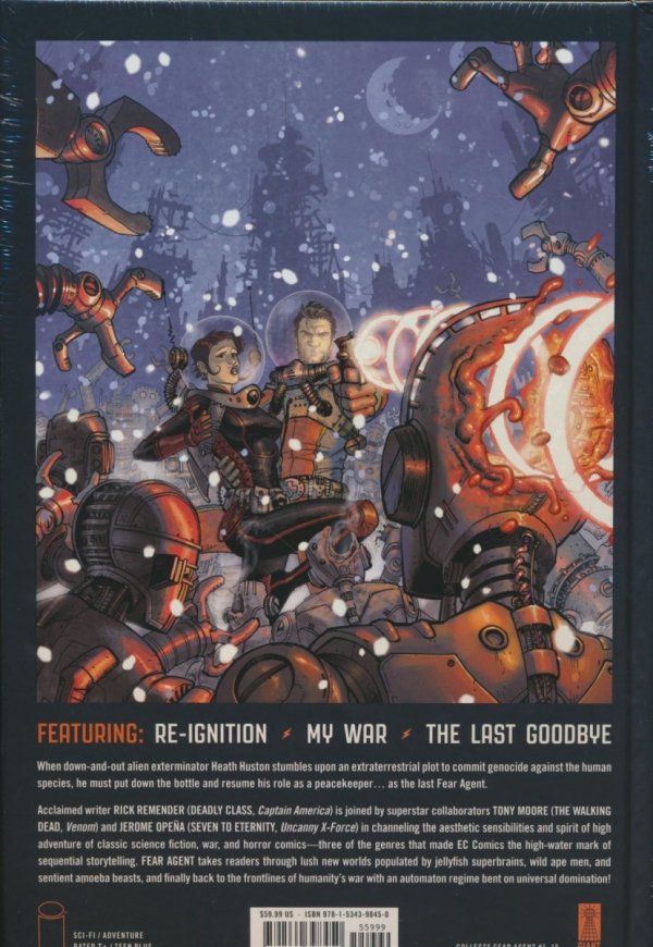 FEAR AGENT DELUXE EDITION VOL 01 HC [VARIANT] [9781534398450] **promocja TOMY**