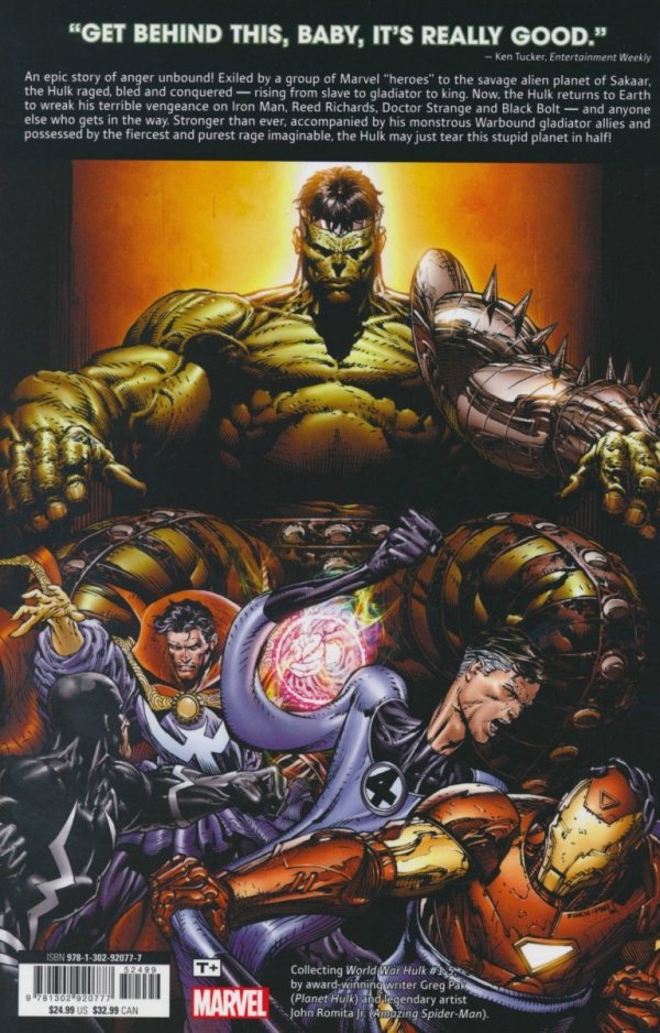 HULK WORLD WAR HULK TP [9781302920777] **promocja TOMY**