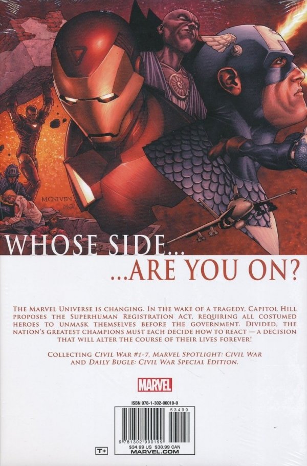 CIVIL WAR HC [VARIANT] [9781302900199] **OFERTA SPECJALNA**