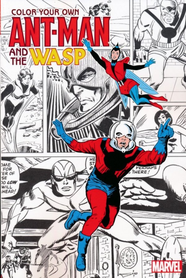 COLOR YOUR OWN ANT-MAN AND THE WASP TP [9781302908904]