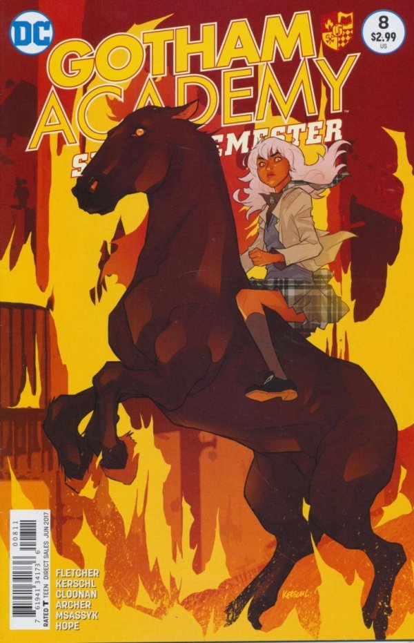 GOTHAM ACADEMY SECOND SEMESTER #08 CVR A [76194134173600811]