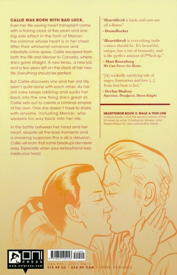 HEARTTHROB VOL 02 WALK A THIN LINE TP [9781620105153]