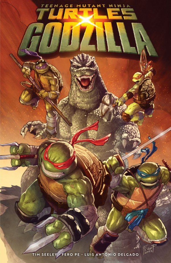 TEENAGE MUTANT NINJA TURTLES X GODZILLA TP [9798887245096]