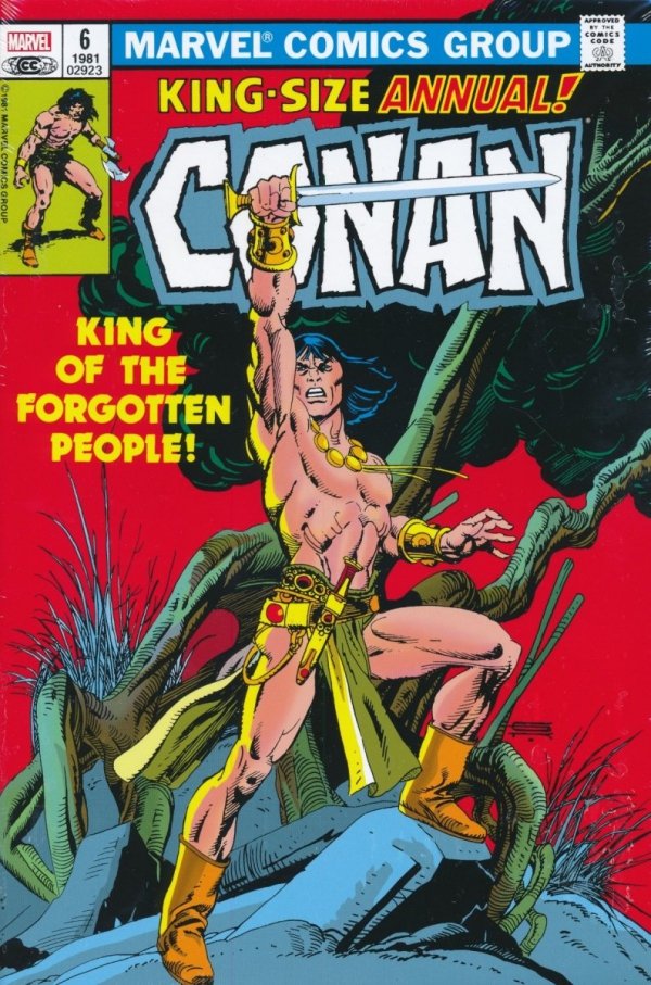 CONAN THE BARBARIAN THE ORIGINAL MARVEL YEARS OMNIBUS VOL 05 HC [VARIANT] [9781302926571] **promocja TOMY**