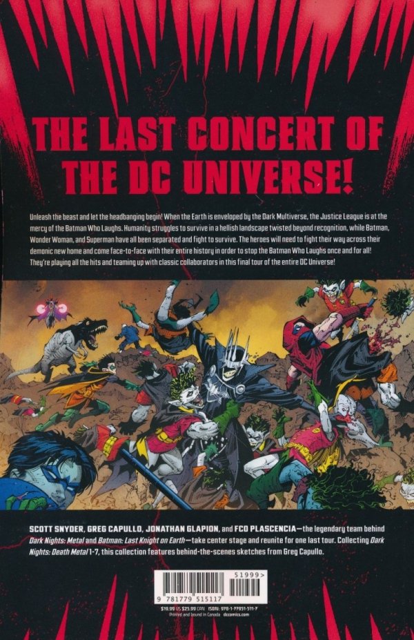 DARK NIGHTS DEATH METAL TP [9781779515117]
