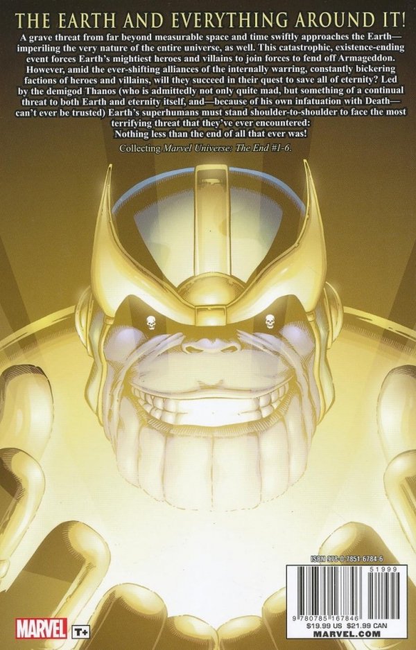 MARVEL UNIVERSE THE END TP [9780785167846]