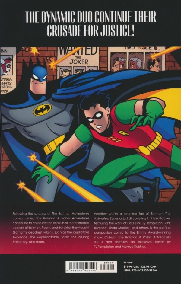 BATMAN AND ROBIN THE ANIMATED ADVENTURES TP [9781799503156]