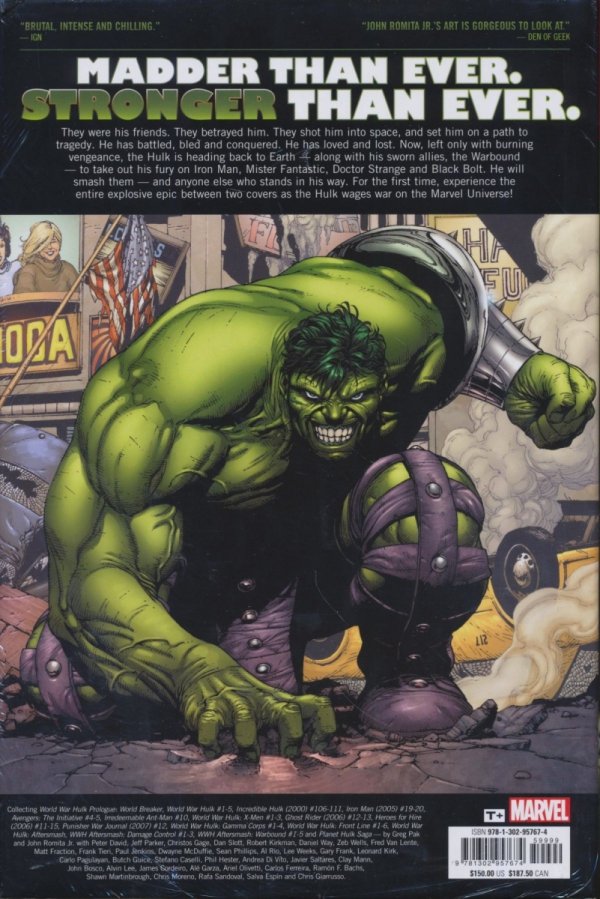 WORLD WAR HULK OMNIBUS HC [STANDARD] [9781302957674] **promocja TOMY**
