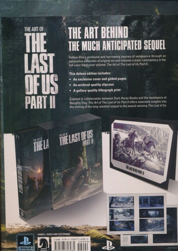 ART OF THE LAST OF US PART II DELUXE EDITION HC [9781506716985] **promocja TOMY**