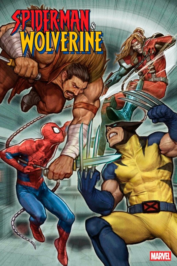 SPIDER-MAN AND WOLVERINE #4 STONEHOUSE VARIANT [75960621258300431]