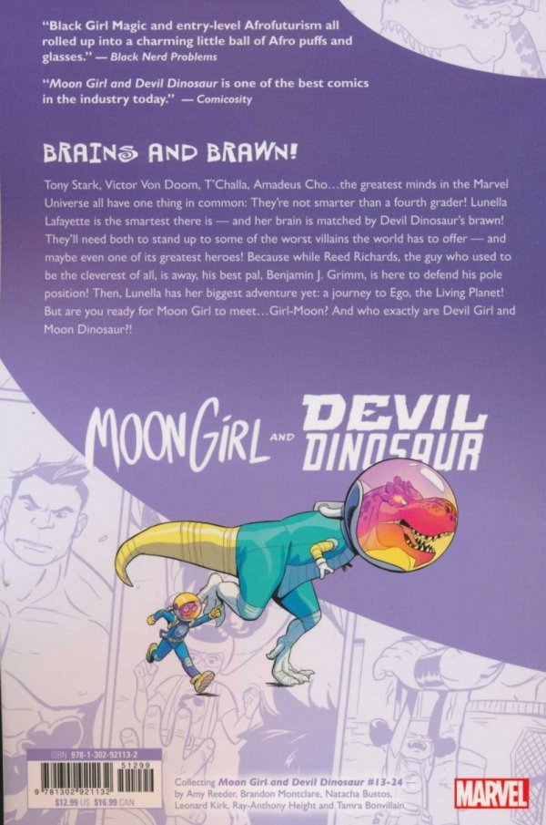 MOON GIRL AND DEVIL DINOSAUR FULL MOON TP [9781302921132]
