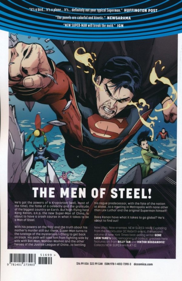 NEW SUPER-MAN VOL 02 COMING TO AMERICA TP [9781401273903] **promocja TOMY**