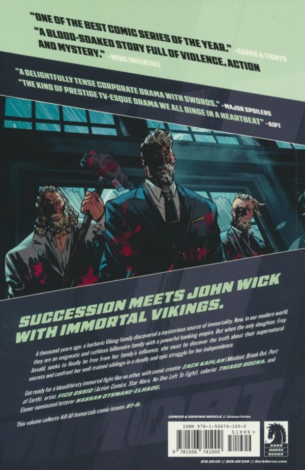 KILL ALL IMMORTALS TP [9781506741000]