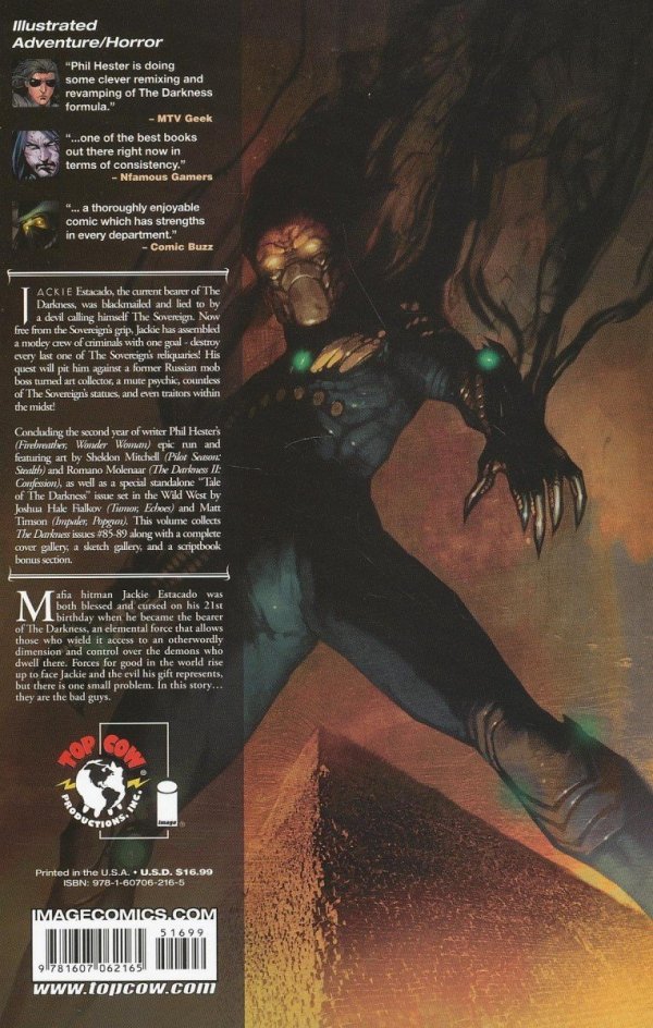 DARKNESS ACCURSED VOL 05 TP [9781607062165]