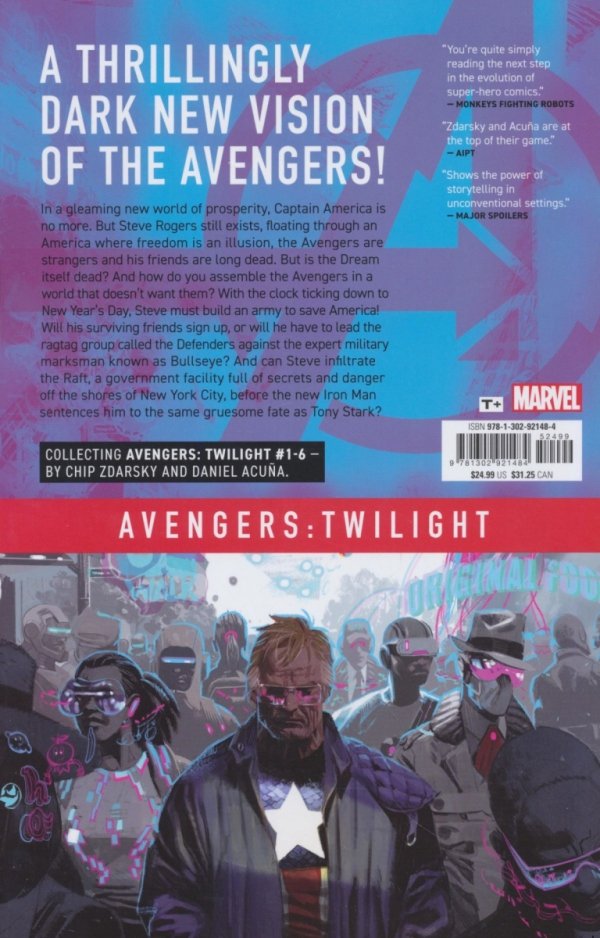 AVENGERS TWILIGHT TP [9781302921484]