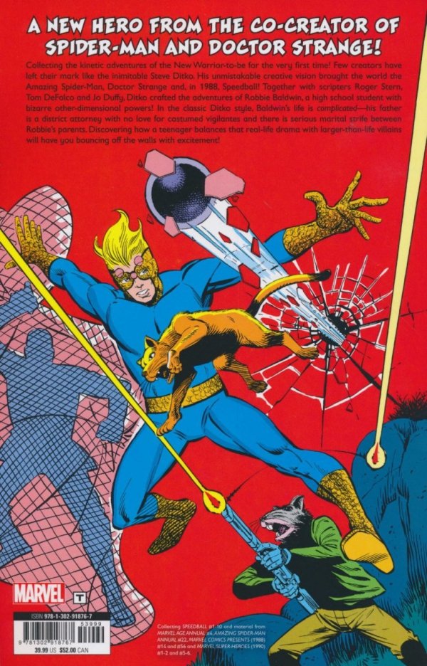 SPEEDBALL THE MASKED MARVEL TP [9781302918767]