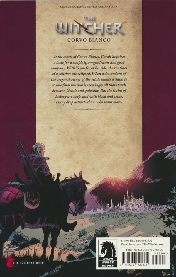 WITCHER VOL 09 CORVO BIANCO TP [9781506727035]