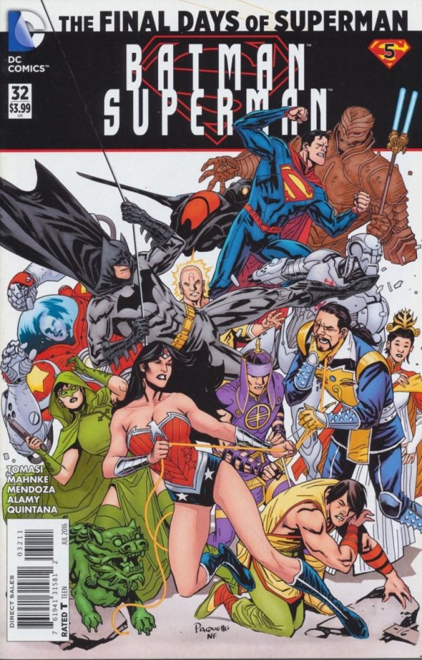 BATMAN SUPERMAN [31581] #32 CVR A [76194131581203211] **promocja ZESZYTY**