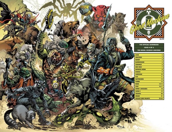 GHOST MACHINE THE OFFICIAL GUIDEBOOK #4 CVR C IVAN REIS AND DANNY MIKI WRAPAROUND VAR [70985304673800431]