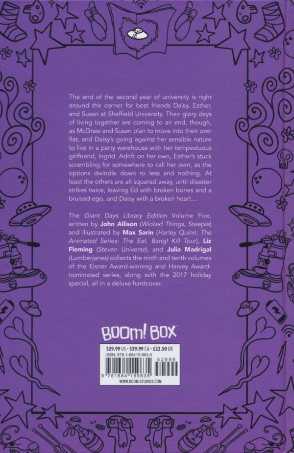 GIANT DAYS LIBRARY EDITION VOL 05 HC [9781684159635]