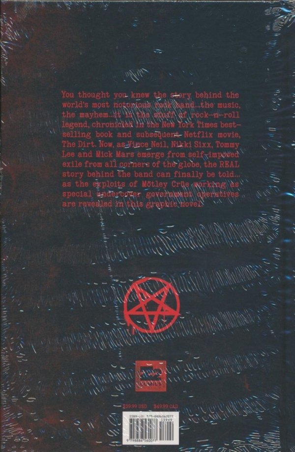 MOTLEY CRUE THE DIRT DECLASSIFIED HC [9798886560077]