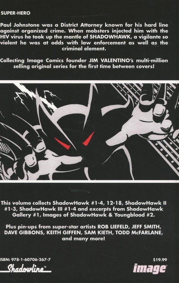 SHADOWHAWK CHRONICLES VOL 01 TP [9781607062677] **promocja TOMY**