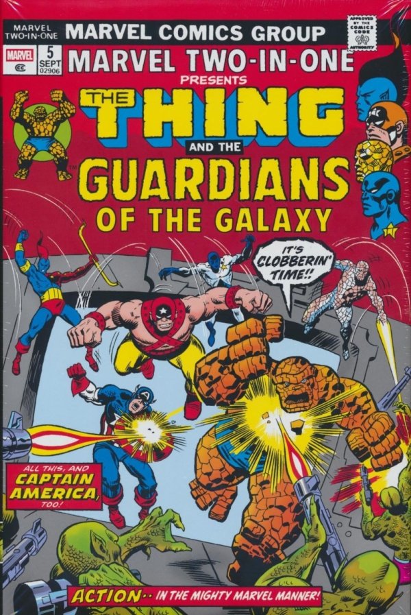 MARVEL TWO-IN-ONE OMNIBUS VOL 01 HC [VARIANT] [9781302964689] **PROMOCJA TOMY**