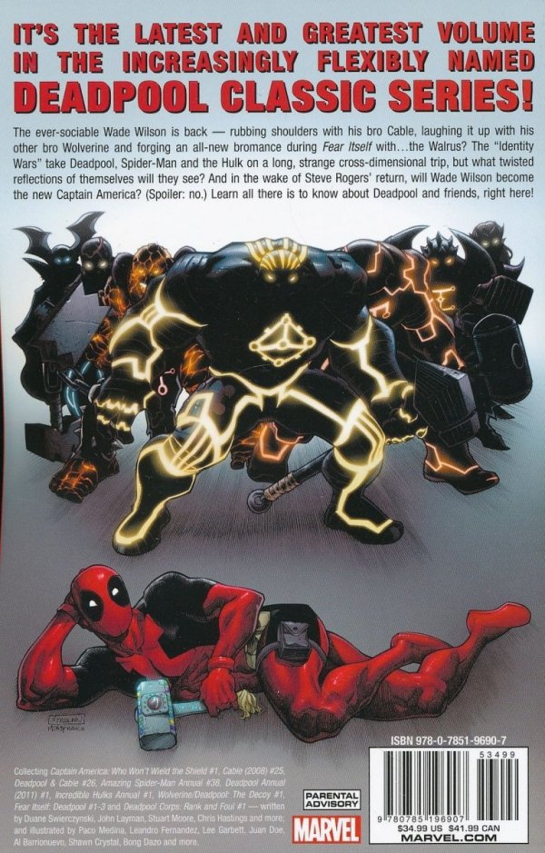 DEADPOOL CLASSIC VOL 15 ALL THE REST TP [9780785196907] **OFERTA SPECJALNA**
