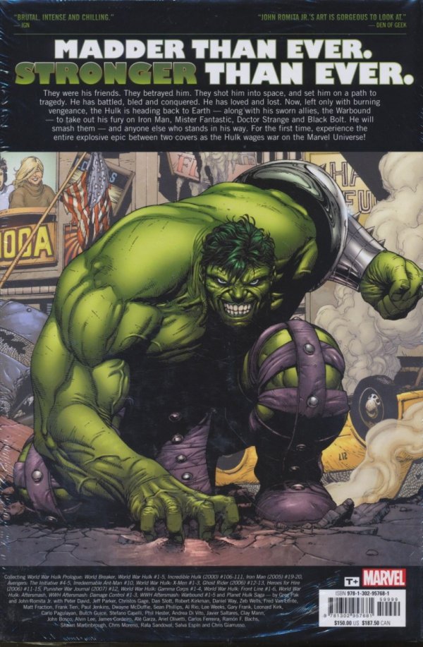 WORLD WAR HULK OMNIBUS HC [VARIANT] [9781302957681] **promocja TOMY**