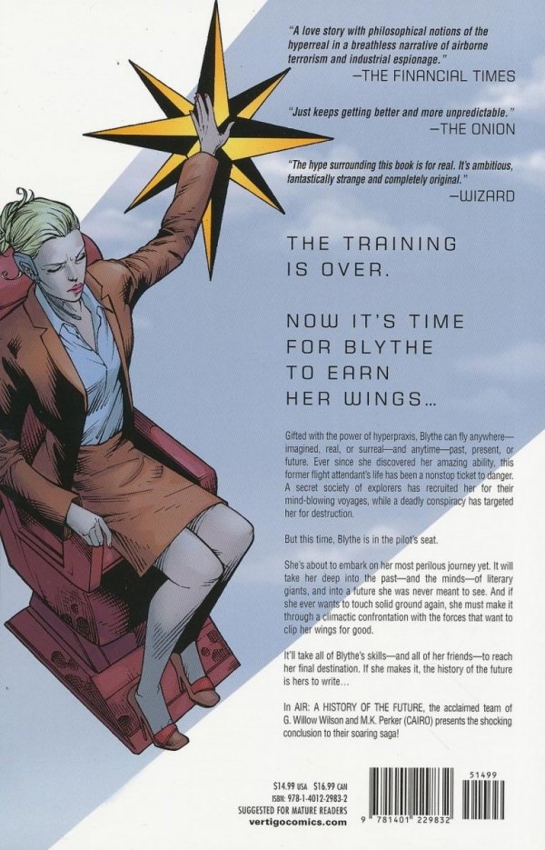 AIR VOL 04 A HISTORY OF THE FUTURE TP [9781401229832] **promocja TOMY**