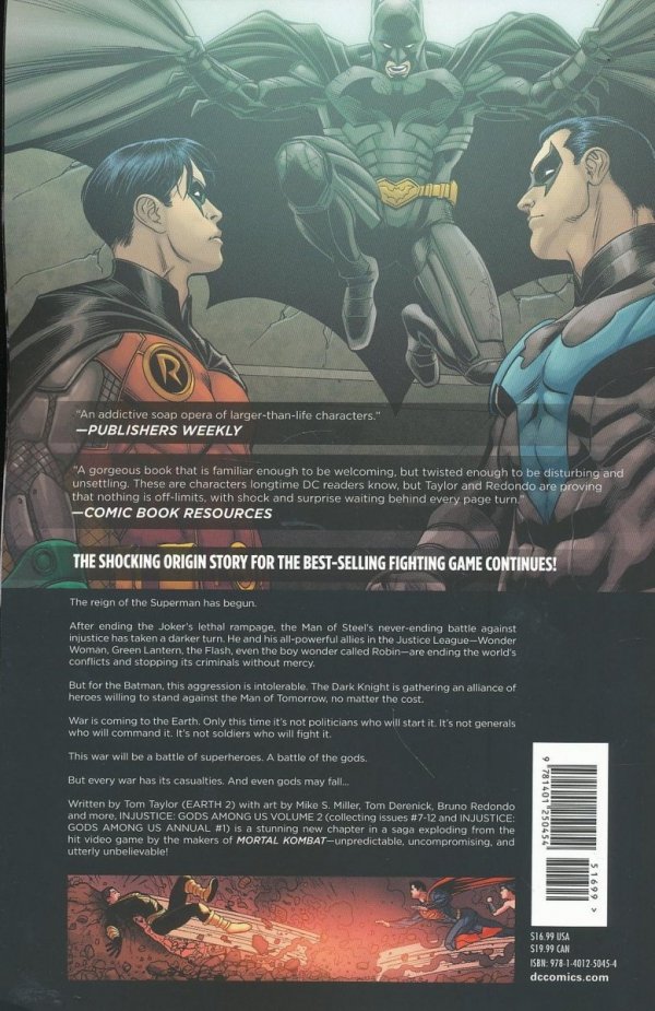 INJUSTICE GODS AMONG US YEAR 1 VOL 02 TP [9781401250454]
