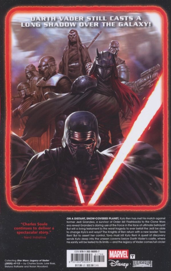 STAR WARS LEGACY OF VADER THE REIGN OF KYLO REN VOL 02 TP [9781302960957]