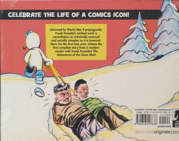 FRANK FRAZETTA ADVENTURES OF SNOW MAN HC [9781616557638]