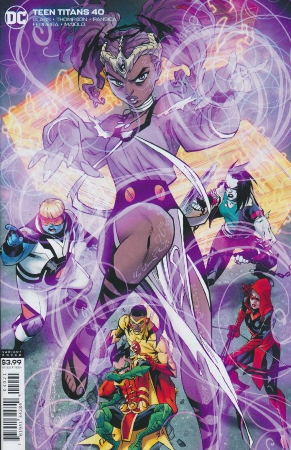 TEEN TITANS [34284] #40 CVR B [76194134284904021] **promocja ZESZYTY**
