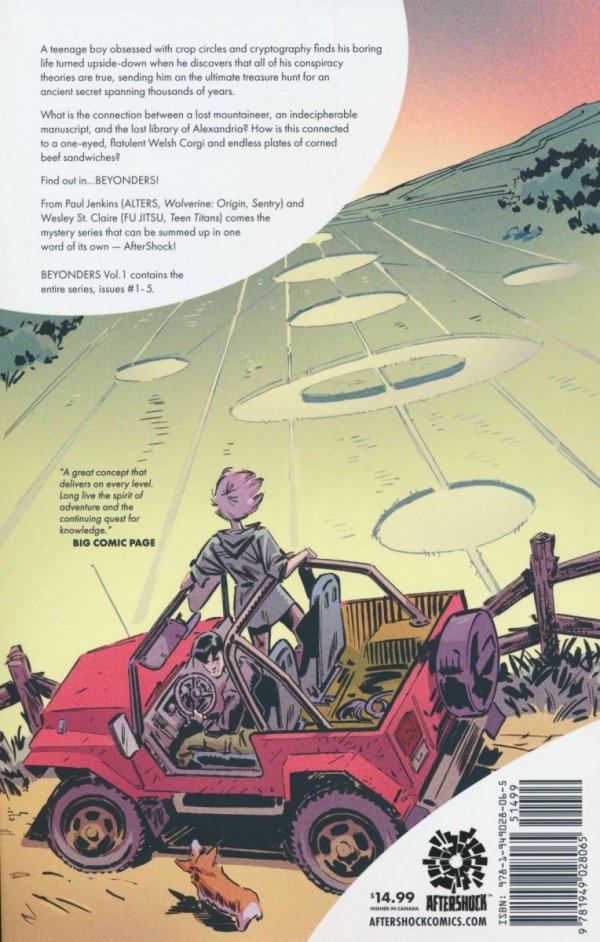 BEYONDERS VOL 01 THE MAPMAKERS TP [9781949028065] **promocja TOMY**