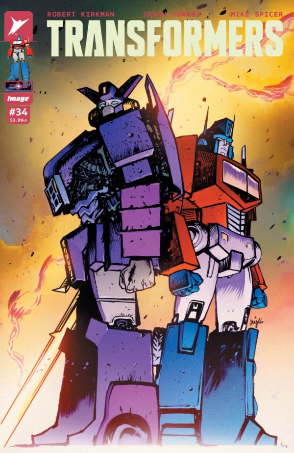 TRANSFORMERS #34 CVR B DANIEL WARREN JOHNSON AND MIKE SPICER VAR [70985303861003421]