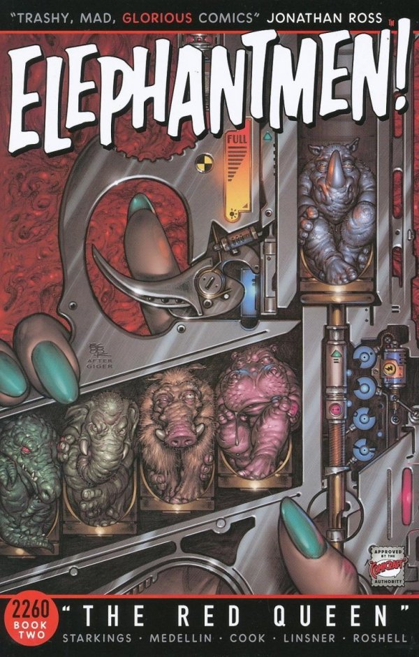 ELEPHANTMEN 2260 VOL 02 THE RED QUEEN TP [9781632152510] **promocja TOMY**